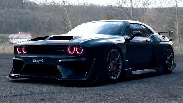 肌肉车无法超越的标杆,长着恶魔眼的地狱猫你们见过吗?