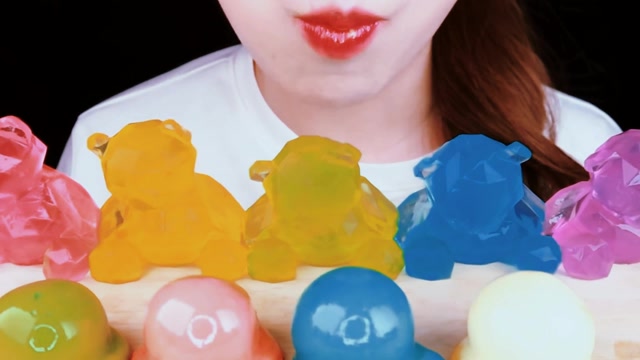 挑战果冻配糖果,各种新奇花样,看着流口水