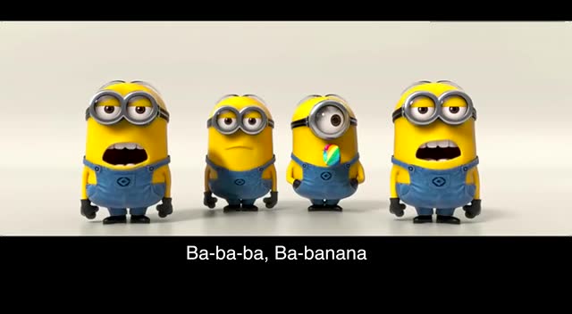 小黄人之歌 《banana》 双语教唱版