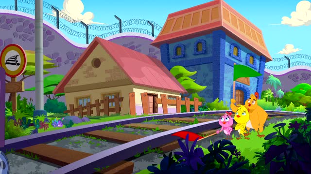 小鸡勇斗傻狐狸 第一季  army camp