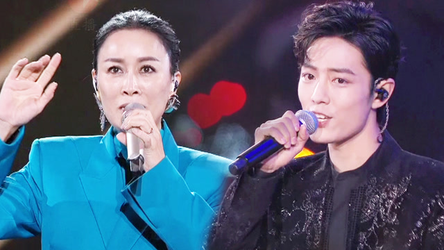 那英肖战合唱《跟着感觉走》,"那战队"的神仙合作爱了爱了