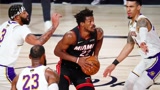 【集锦】湖人104-115热火 巴特勒40分大三元詹眉合计仅40分