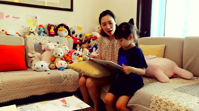 妈妈导读师:杨蕊铭家庭报名视频《我的天啊》