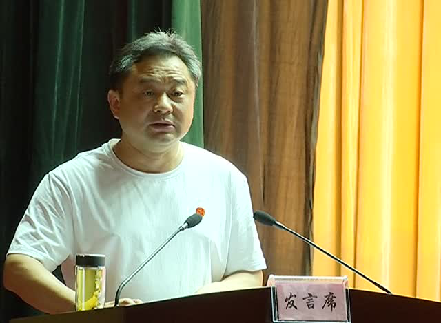 区委书记黄智敏作主题报告