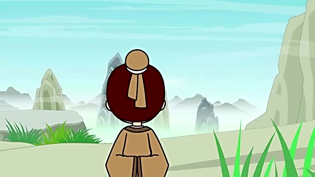 幼儿版唐诗之独坐敬亭山