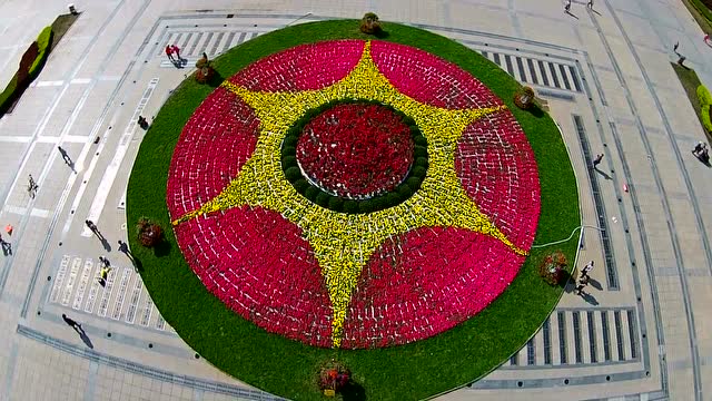 美丽的普兰店(五一摆花20170502)