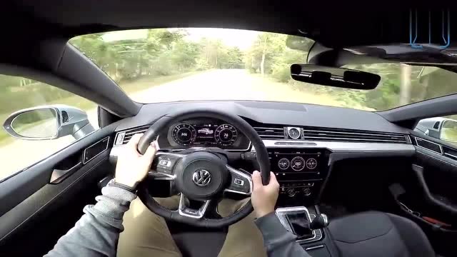 试驾2018款大众cc,用了弹射起步才知道2.0t动力这么猛!