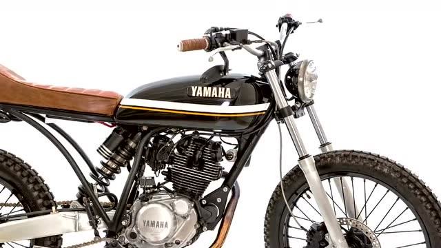 yamaha雅马哈大脚怪tw200改装