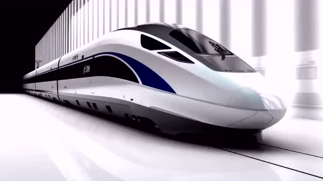 中国高铁蓝色海豚动车组最新车型曝光,真酷炫