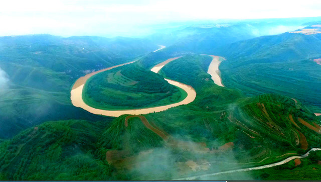 印象彬州之彬县龟蛇山自然风景区