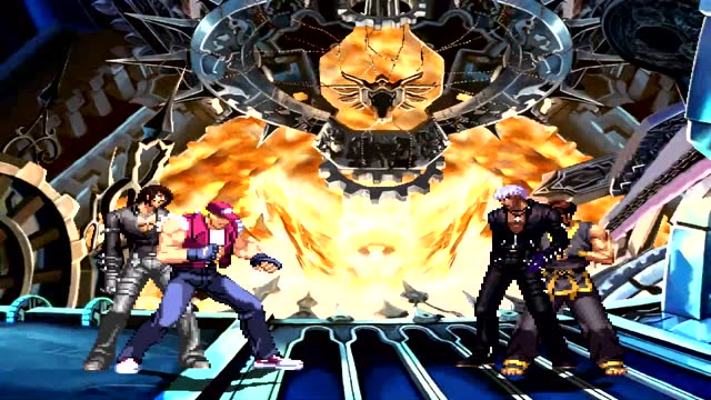 拳皇乱斗:特瑞暴力开局 金家潘扛不住 k一个必杀解决所有问题