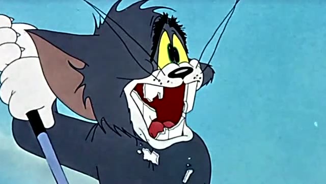 《猫和老鼠》: 汤姆面对杰瑞的挑衅总算出了口气, 这次老鼠死的很惨