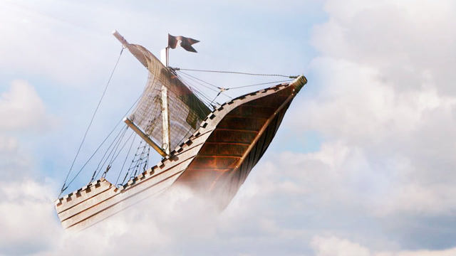 让"船"浮在空中,这种在电影里才能见到的特效,能否实现?