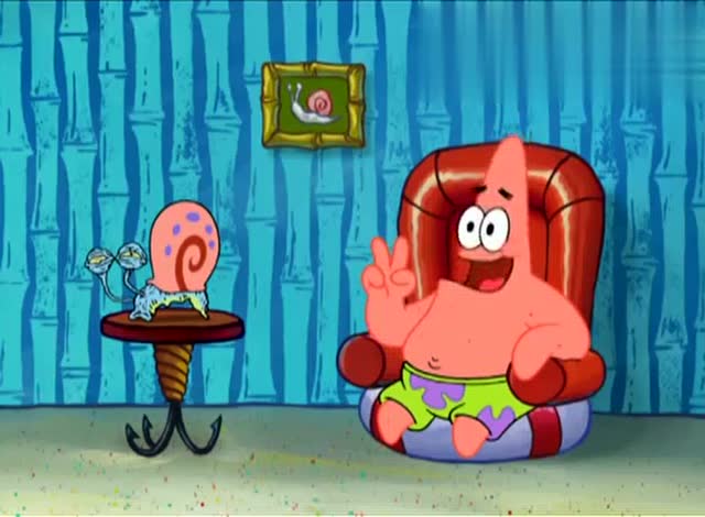 派大星和小蜗之间发生什么事情了,整个家都变得这么乱!