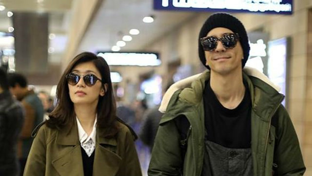 贾静雯修杰楷恩爱出行 同戴墨镜也不忘甜蜜对视