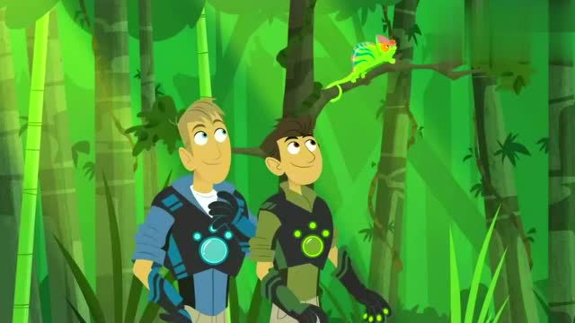 《新动物兄弟》马丁养了1只从未见过的宠物,竟然可以变色