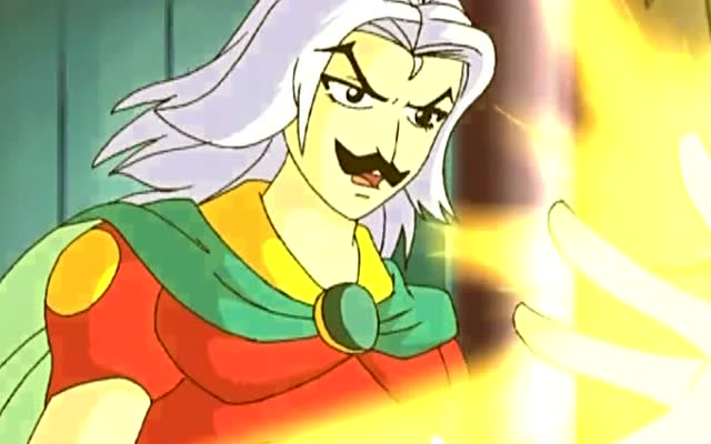 神兵小将 玉道国的元首是问天的妈妈