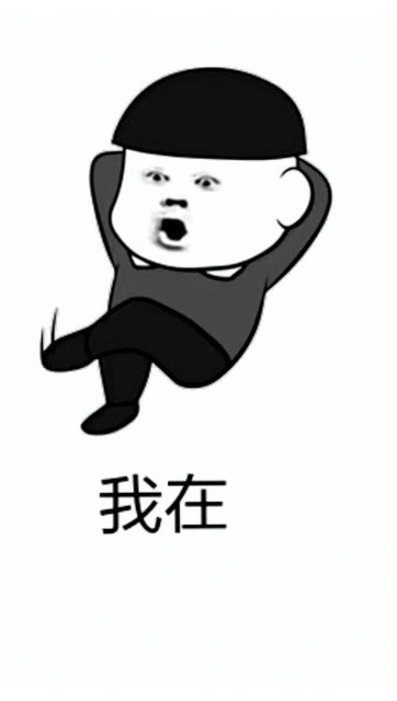 搞笑表情包:搞笑系列之我在这