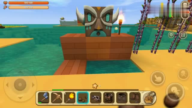 迷你世界,桃木图腾出现啦,路痴终于有救了