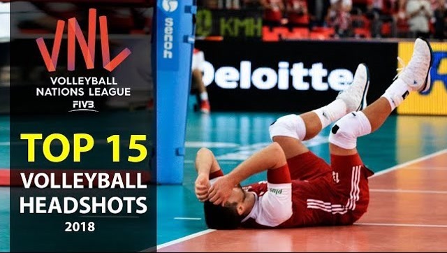 这力道,接球队员都被击倒在地!男排国家联赛十五佳精彩暴力扣球