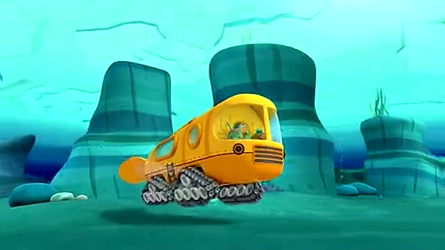 海底小纵队:独角鲸艇还能分身成两个独角鲸真神奇