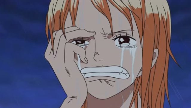 《海贼王》娜美为了罗宾,向路飞哭救