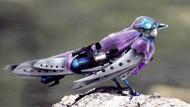 民间牛人发明的机器鸟,时速可达80公里,比鹰还快!