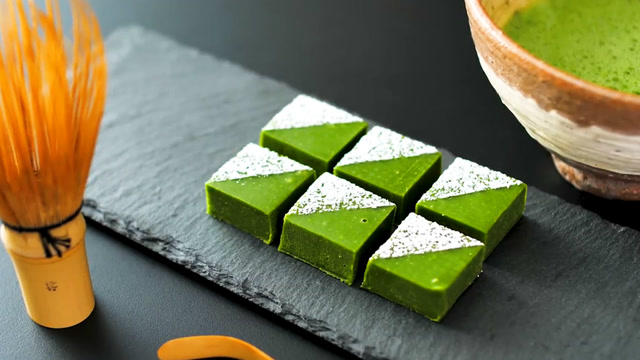 教你制作抹茶巧克力块,好吃好看又简单!