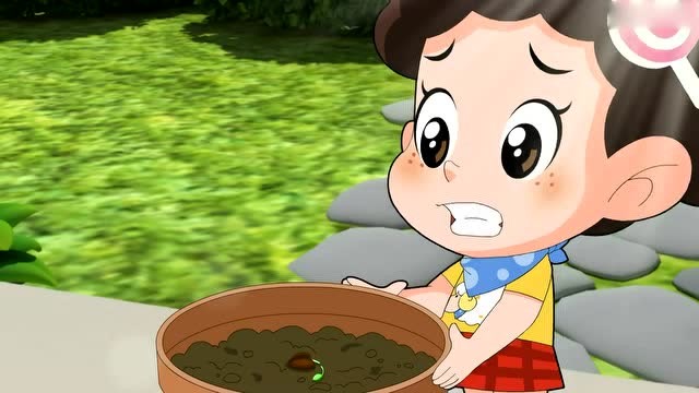 动画片:棉花糖给种子翻土