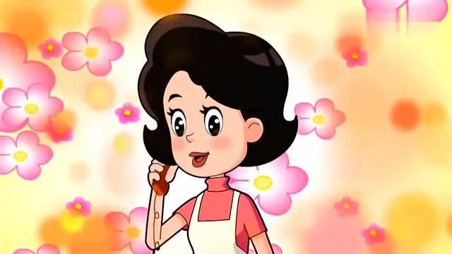 围裙妈妈把大头儿子当成脏衣服洗了,是什么让围裙妈妈走神了呢