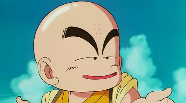 龙珠:小悟空嘲笑克林的光头,瞬间惹怒克林!