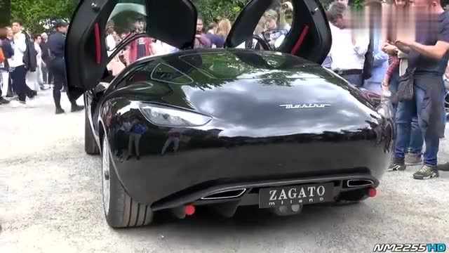 玛莎拉蒂,mostro,科幻身材,奇怪声浪v8