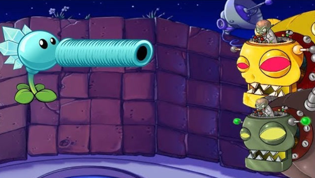 pvz终极大战,豌豆射手大战终极僵尸王