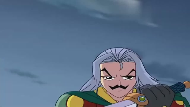 神兵小将:问天面对南宫逸的攻击,不敢还手一味采取守势