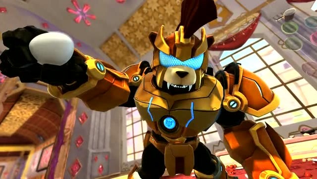 超人强变身石甲熊和遗忘战士一决高下