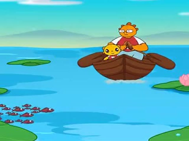 米卡动画:1-2岁可爱的动物《好多鱼》