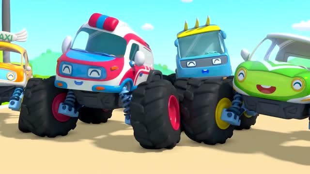 宝宝巴士疯狂怪兽车:谢谢奇奇妙妙的帮忙,怪兽车下次注意安全了哦