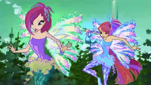 魔法俏佳人:教授被怪物抓住了,蕾儿与仙灵们变身吧!