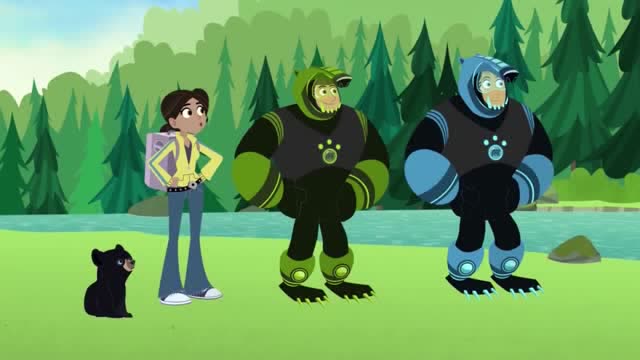 动物兄弟:阿维娃以为黑熊有白化病,才会变成白色的熊