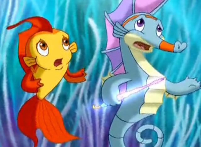 小鲤鱼历险记:小鲤鱼想要通过变身救小美美,结果麻烦大了