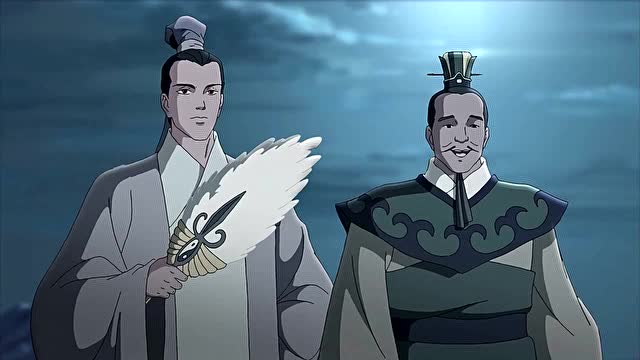三国演义动画版:手持双剑者就是刘备,取其首级者赏银十万!