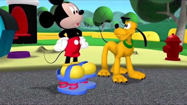 米奇妙妙屋:大家一起穿弹簧鞋,蹦蹦跳吧