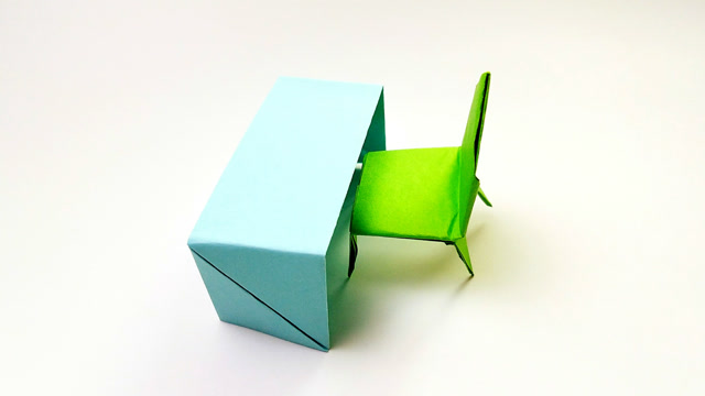 折纸王子教你折纸课桌,儿童折纸大全手工教程