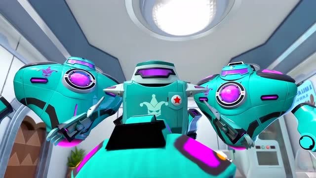 猪猪侠被星盟守卫带着巡街!