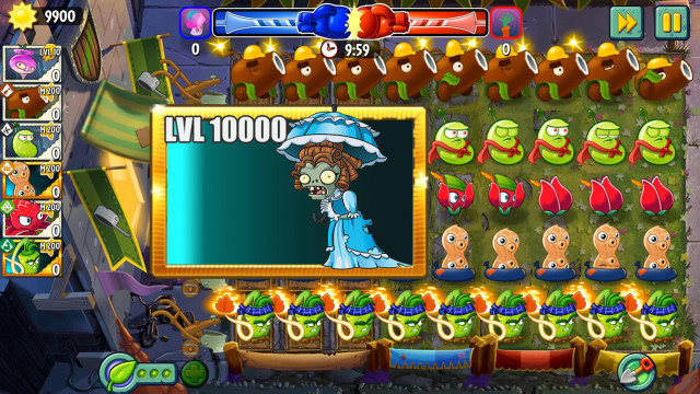 10000级失落洋伞僵尸有多恐怖根本不惧任何攻击就是向前冲