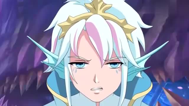 看到魔达帮助自己攻击海兽,海达王子说谢谢