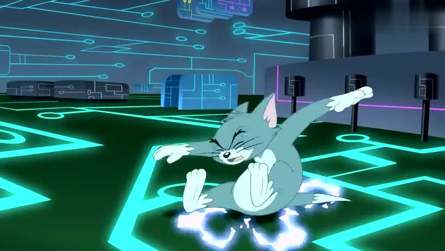 猫和老鼠:汤姆和杰瑞玩出了高科技啊,这分身术厉害了!