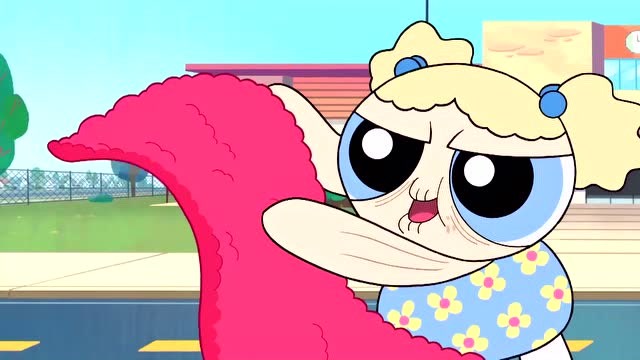 魔人啾啾准备收拾小女警,学校的同学可不答应