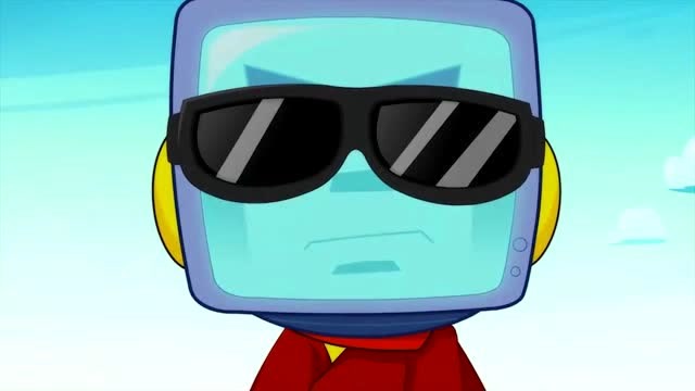 开心宝贝:开心超人见到了年轻的校长,那时候竟然只是一个展品