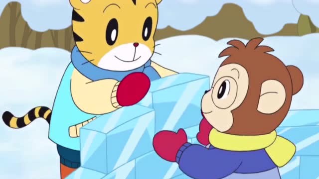 可爱巧虎岛:多比看到巧虎们建造的秘密基地,特别喜欢!